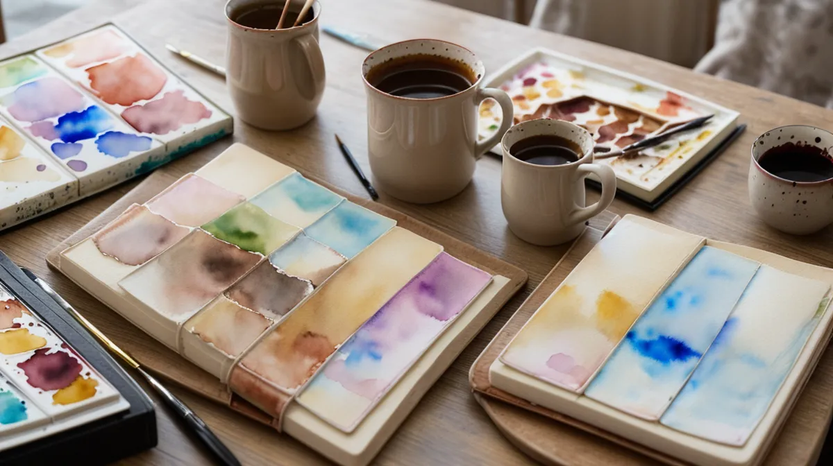 Aquarell und Fineliner kombinieren für Anfänger — eine lockere Urban-Sketching-Stadtskizze