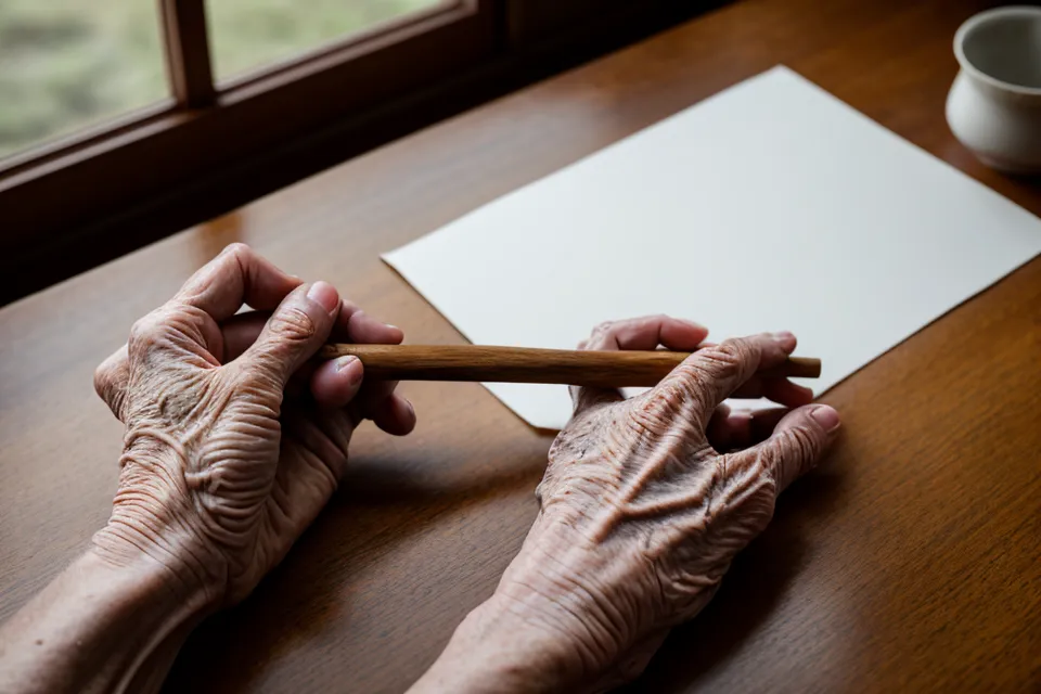 Ein Tupfer Rot bricht ein zu grelles Grün — Komplementärfarben auf Aquarellpapier mischen